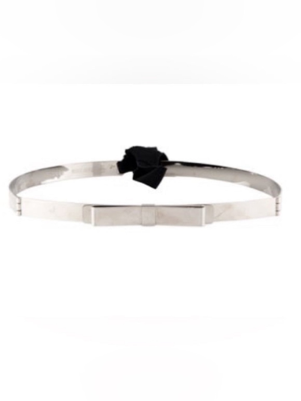 Miu Miu Metal Bow Belt, 32/80